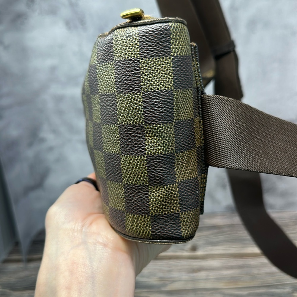 Louis Vuitton Damier Ebene Geronimos Bumbag Sling GUC - Picture 4 of 11